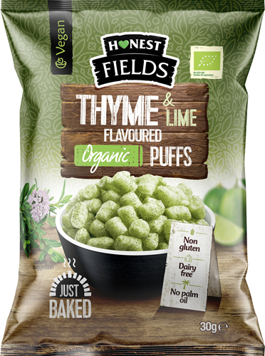 THYME & LIME flavoured organic puffs